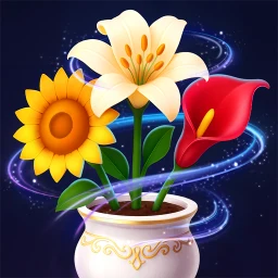 Ícone de Magic Bloom Sort